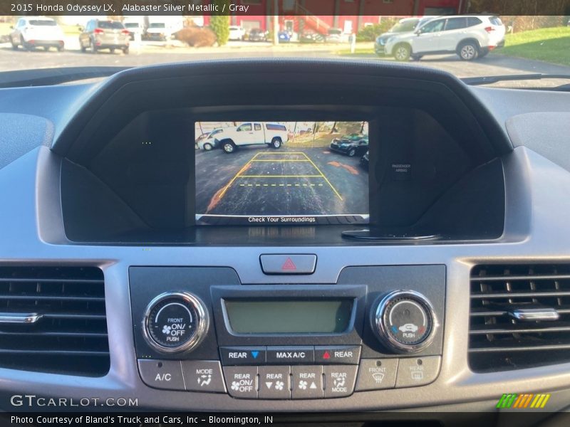 Alabaster Silver Metallic / Gray 2015 Honda Odyssey LX