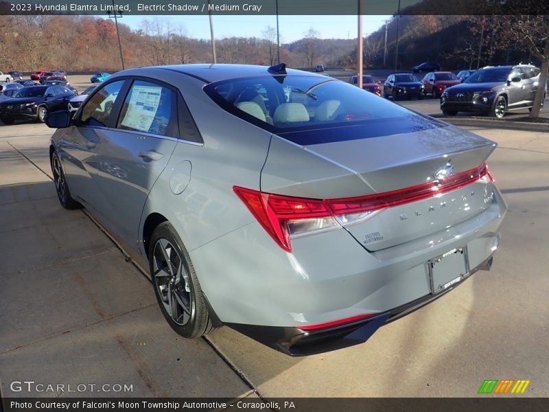 Electric Shadow / Medium Gray 2023 Hyundai Elantra Limited