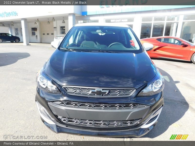 Mosaic Black Metallic / Jet Black 2022 Chevrolet Spark LT