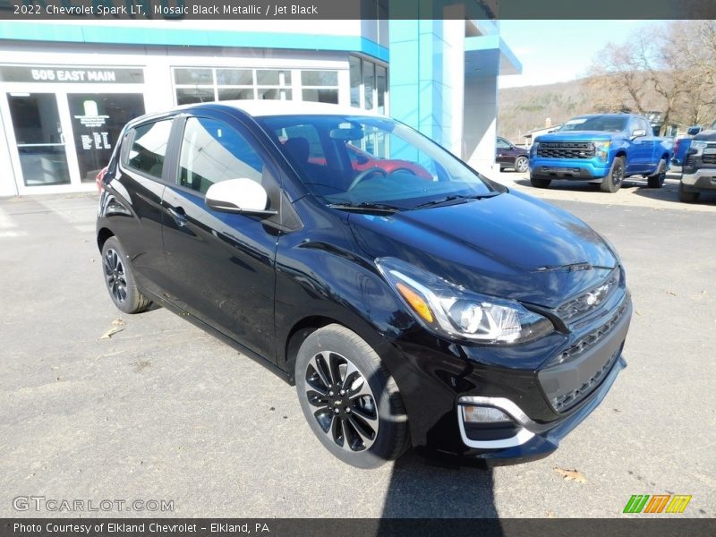 Mosaic Black Metallic / Jet Black 2022 Chevrolet Spark LT