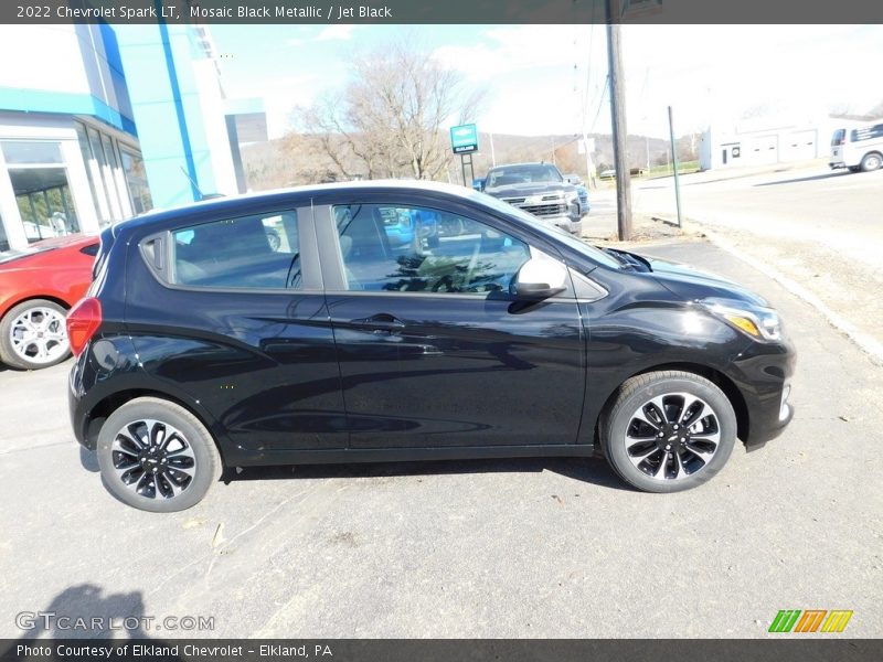 Mosaic Black Metallic / Jet Black 2022 Chevrolet Spark LT