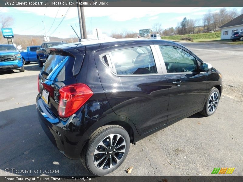 Mosaic Black Metallic / Jet Black 2022 Chevrolet Spark LT