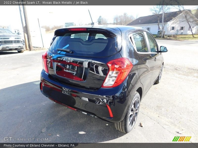 Mosaic Black Metallic / Jet Black 2022 Chevrolet Spark LT