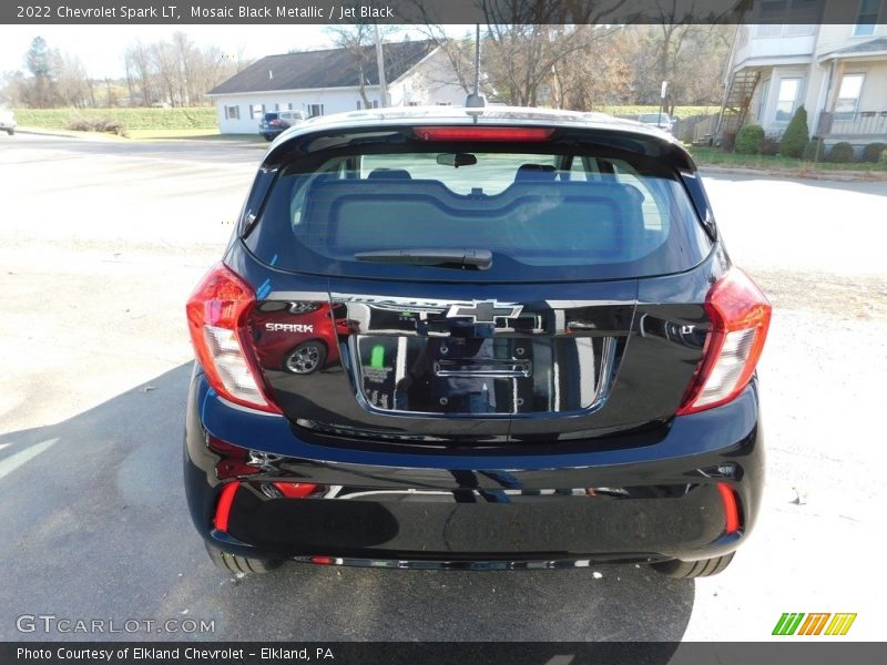 Mosaic Black Metallic / Jet Black 2022 Chevrolet Spark LT