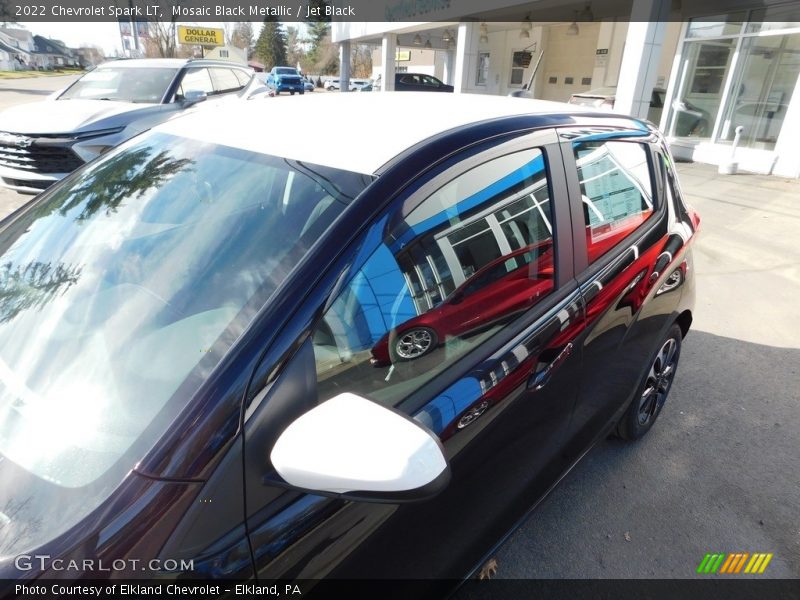 Mosaic Black Metallic / Jet Black 2022 Chevrolet Spark LT