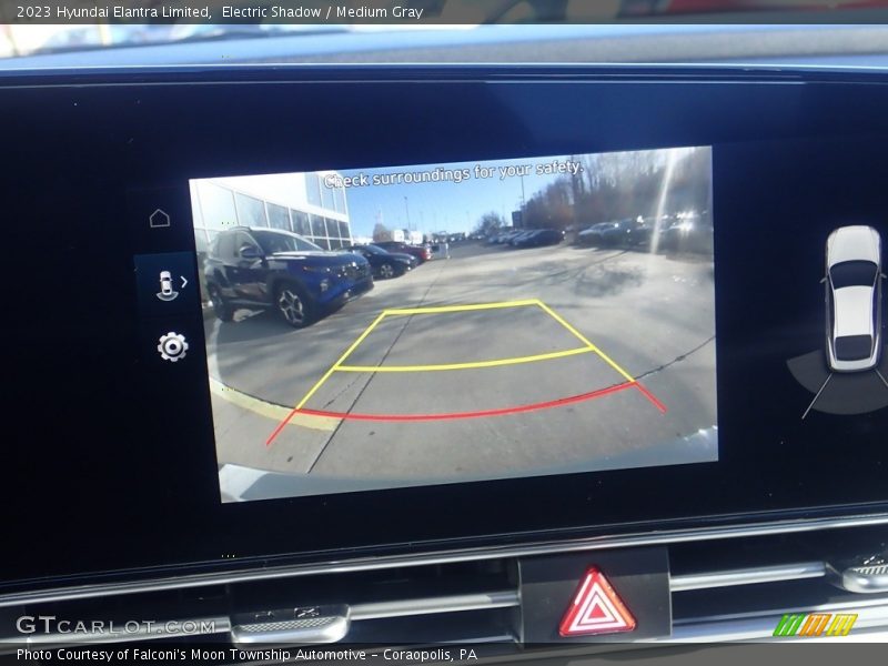 Electric Shadow / Medium Gray 2023 Hyundai Elantra Limited