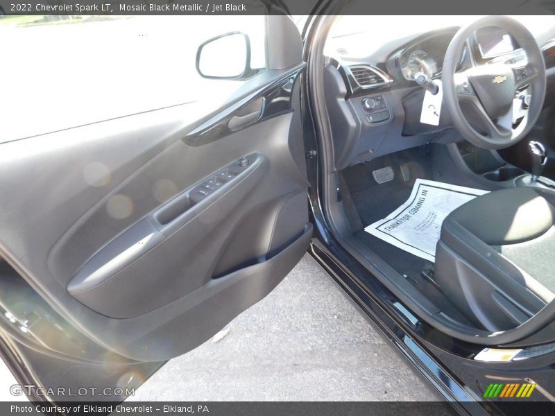 Mosaic Black Metallic / Jet Black 2022 Chevrolet Spark LT