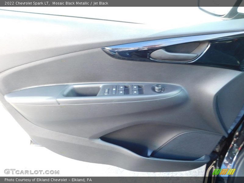 Mosaic Black Metallic / Jet Black 2022 Chevrolet Spark LT