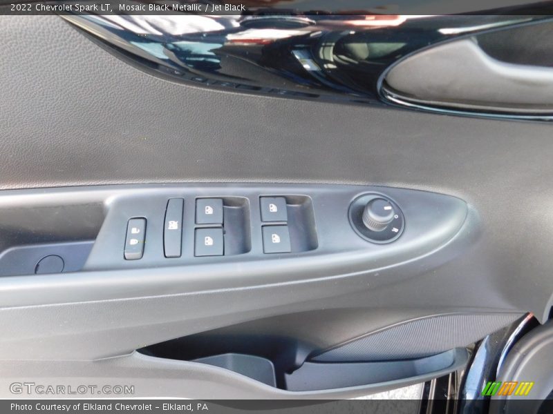 Mosaic Black Metallic / Jet Black 2022 Chevrolet Spark LT
