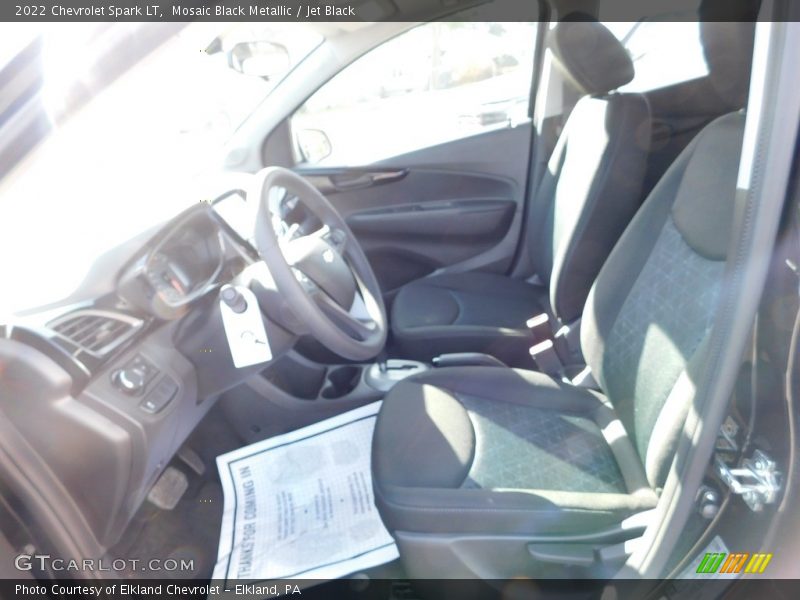 Mosaic Black Metallic / Jet Black 2022 Chevrolet Spark LT