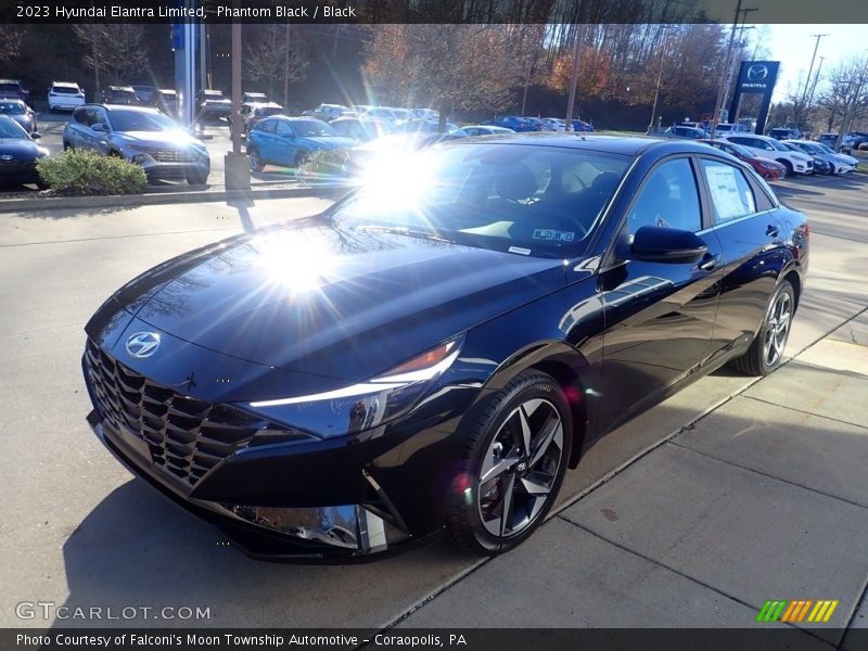 Phantom Black / Black 2023 Hyundai Elantra Limited