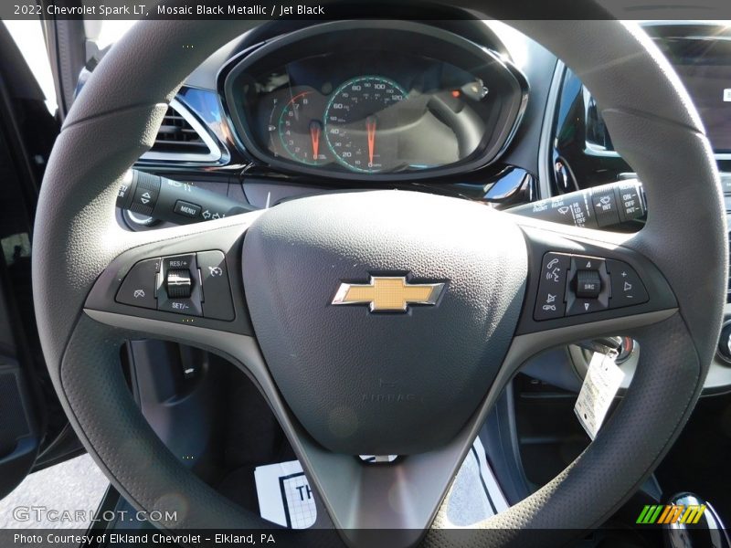 Mosaic Black Metallic / Jet Black 2022 Chevrolet Spark LT