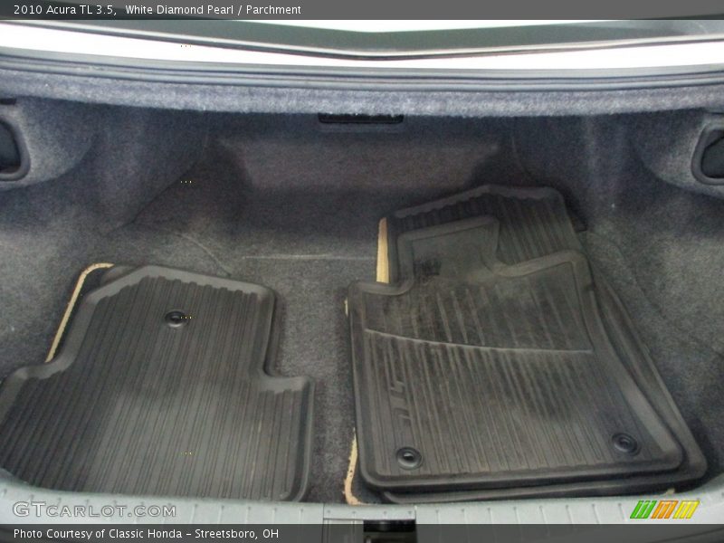 White Diamond Pearl / Parchment 2010 Acura TL 3.5