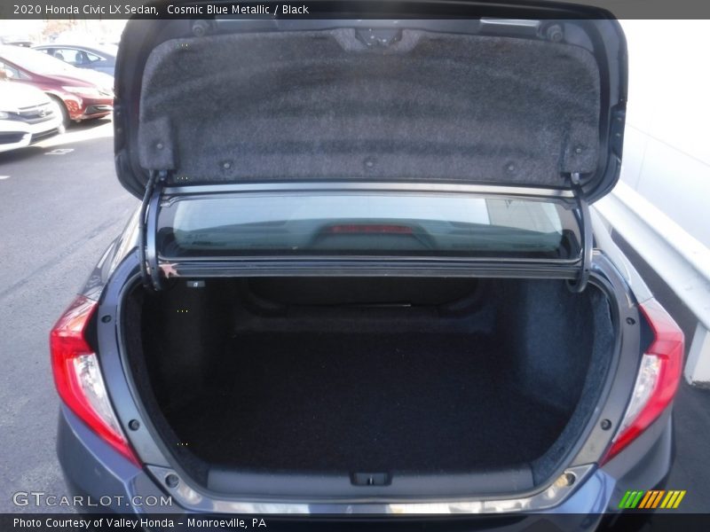 Cosmic Blue Metallic / Black 2020 Honda Civic LX Sedan