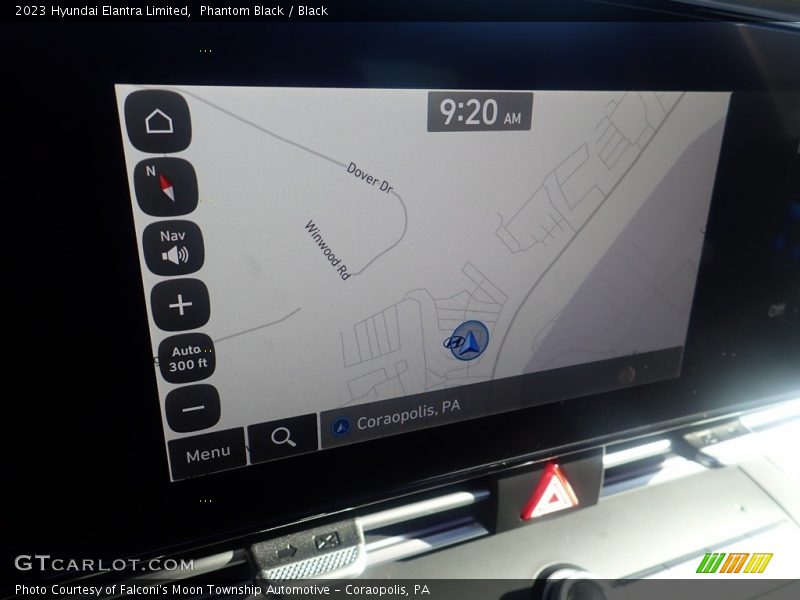 Phantom Black / Black 2023 Hyundai Elantra Limited
