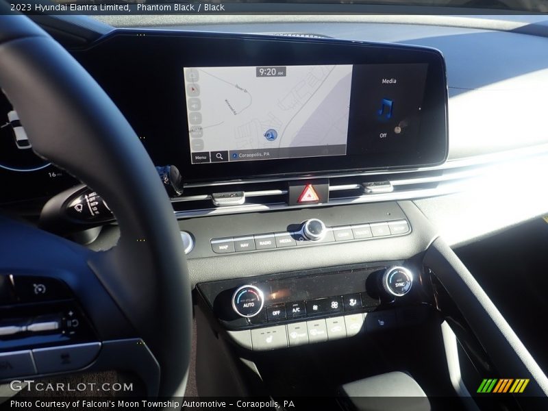Phantom Black / Black 2023 Hyundai Elantra Limited