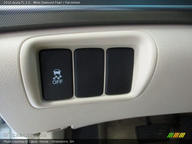 White Diamond Pearl / Parchment 2010 Acura TL 3.5