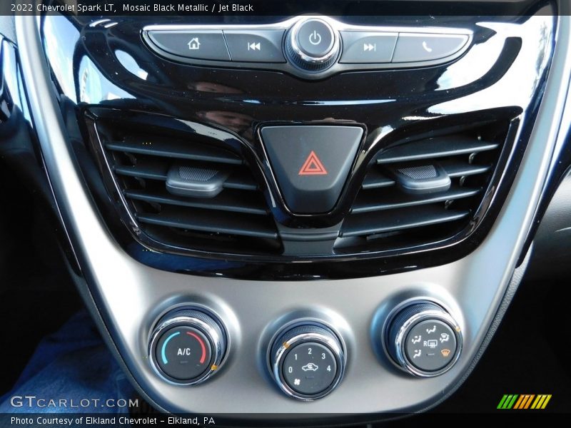 Mosaic Black Metallic / Jet Black 2022 Chevrolet Spark LT