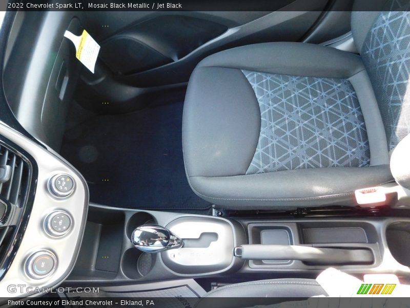 Mosaic Black Metallic / Jet Black 2022 Chevrolet Spark LT