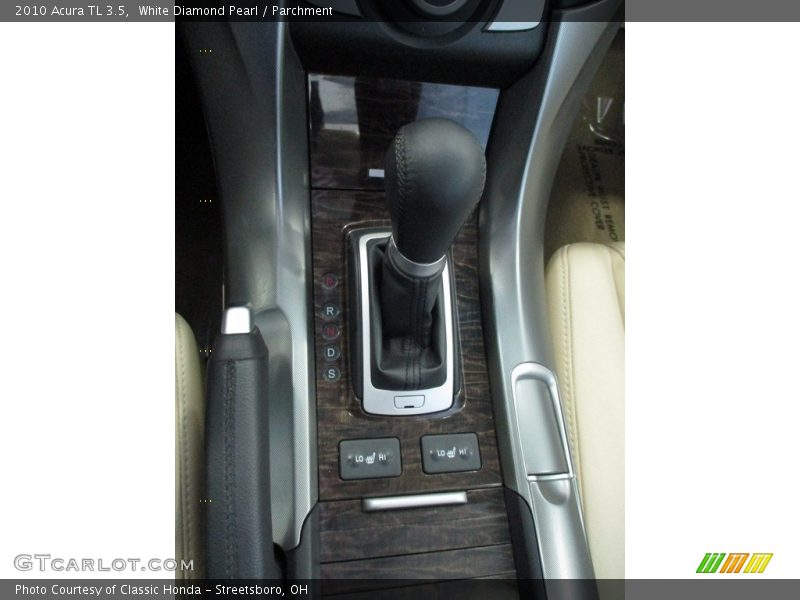White Diamond Pearl / Parchment 2010 Acura TL 3.5