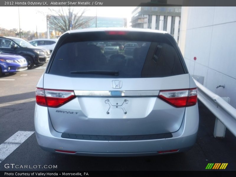 Alabaster Silver Metallic / Gray 2012 Honda Odyssey LX