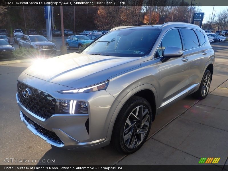 Front 3/4 View of 2023 Santa Fe Calligraphy AWD