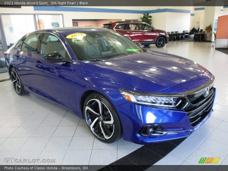 Still Night Pearl / Black 2021 Honda Accord Sport