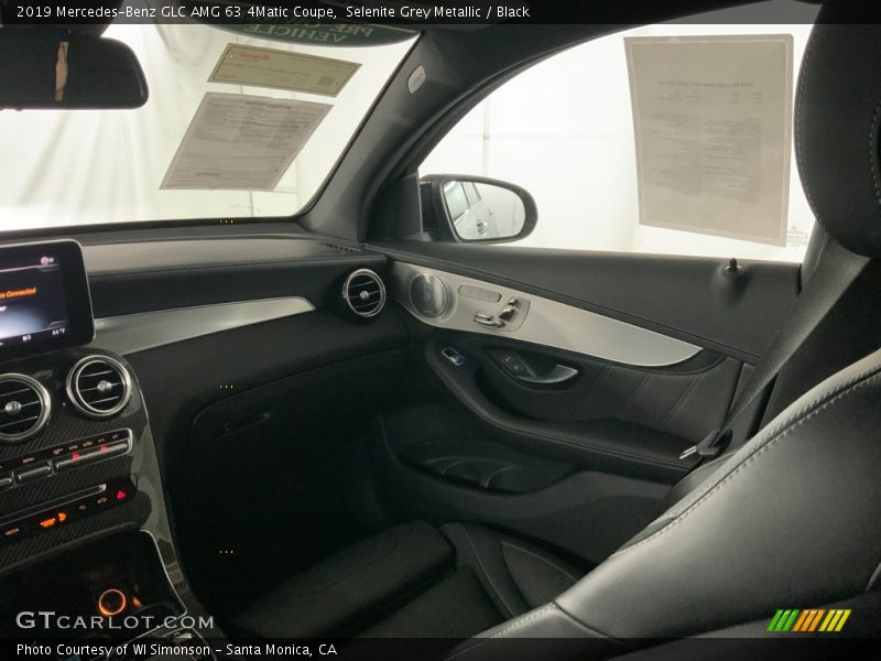 Selenite Grey Metallic / Black 2019 Mercedes-Benz GLC AMG 63 4Matic Coupe