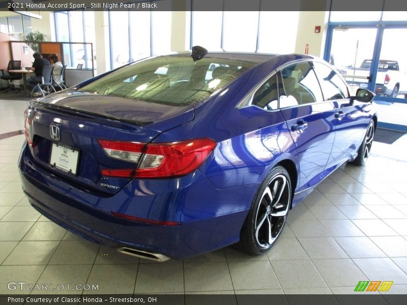 Still Night Pearl / Black 2021 Honda Accord Sport