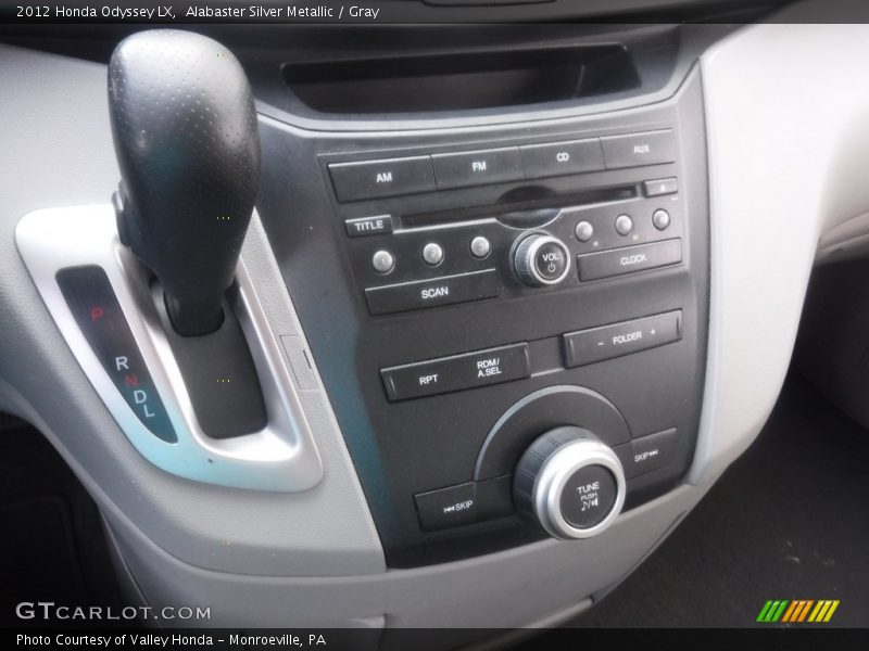 Alabaster Silver Metallic / Gray 2012 Honda Odyssey LX