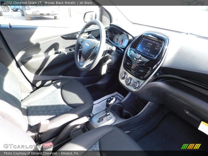 Mosaic Black Metallic / Jet Black 2022 Chevrolet Spark LT