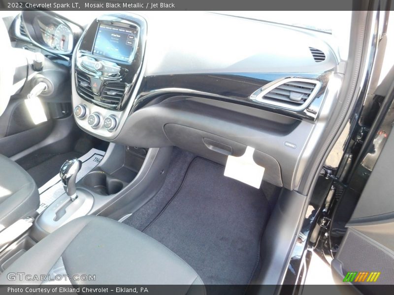 Mosaic Black Metallic / Jet Black 2022 Chevrolet Spark LT