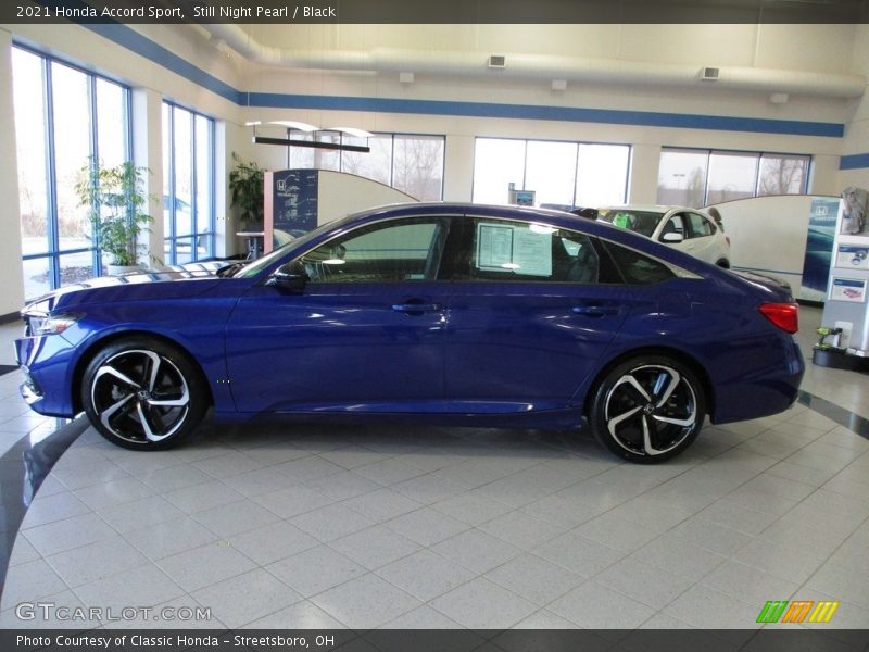 Still Night Pearl / Black 2021 Honda Accord Sport