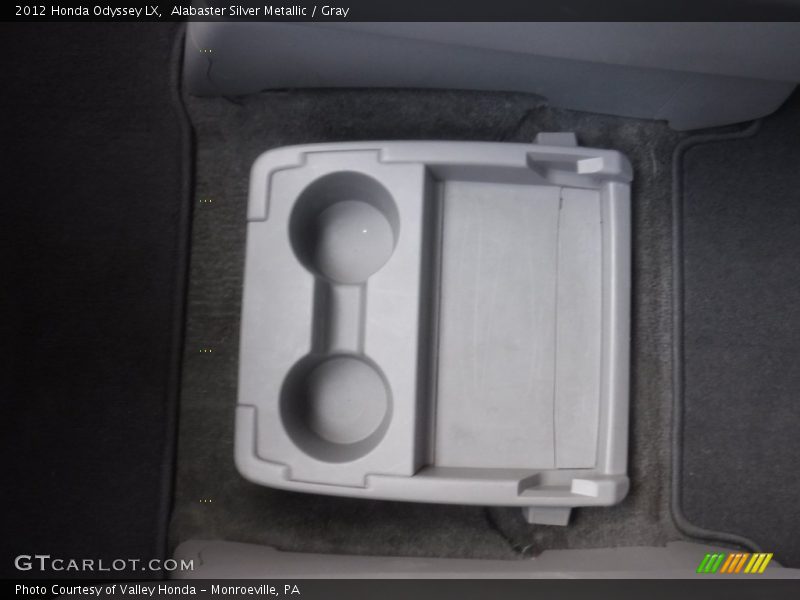 Alabaster Silver Metallic / Gray 2012 Honda Odyssey LX