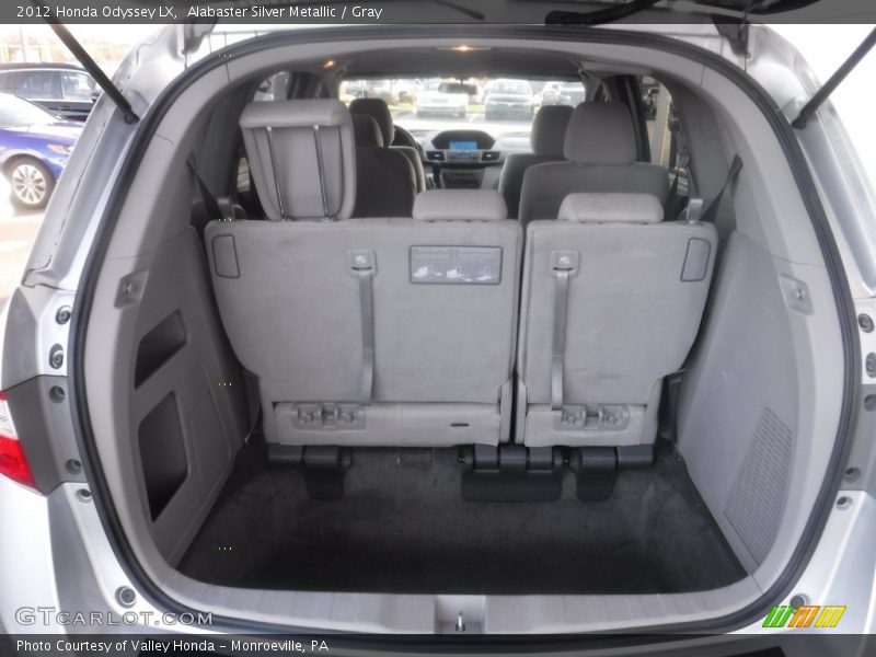 Alabaster Silver Metallic / Gray 2012 Honda Odyssey LX