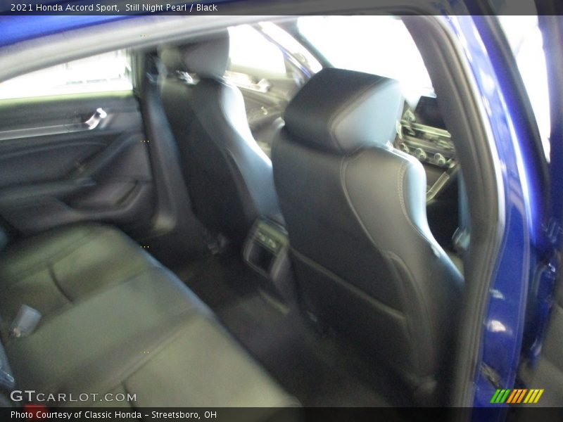 Still Night Pearl / Black 2021 Honda Accord Sport