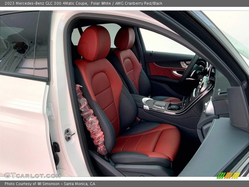 Front Seat of 2023 GLC 300 4Matic Coupe