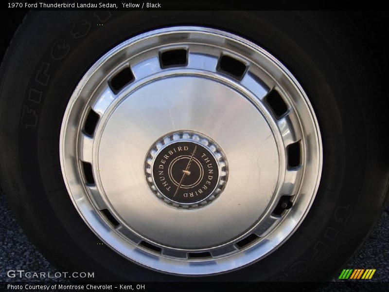 Yellow / Black 1970 Ford Thunderbird Landau Sedan