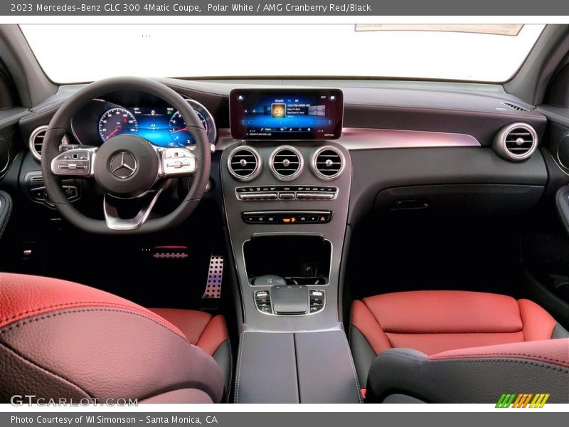 Dashboard of 2023 GLC 300 4Matic Coupe
