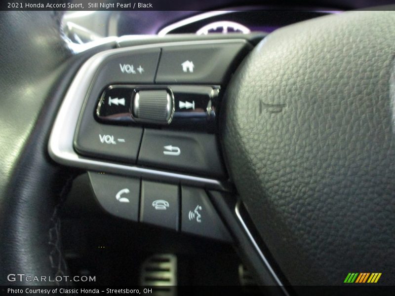 Still Night Pearl / Black 2021 Honda Accord Sport