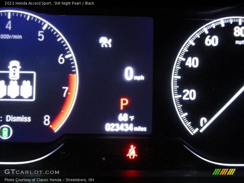 Still Night Pearl / Black 2021 Honda Accord Sport