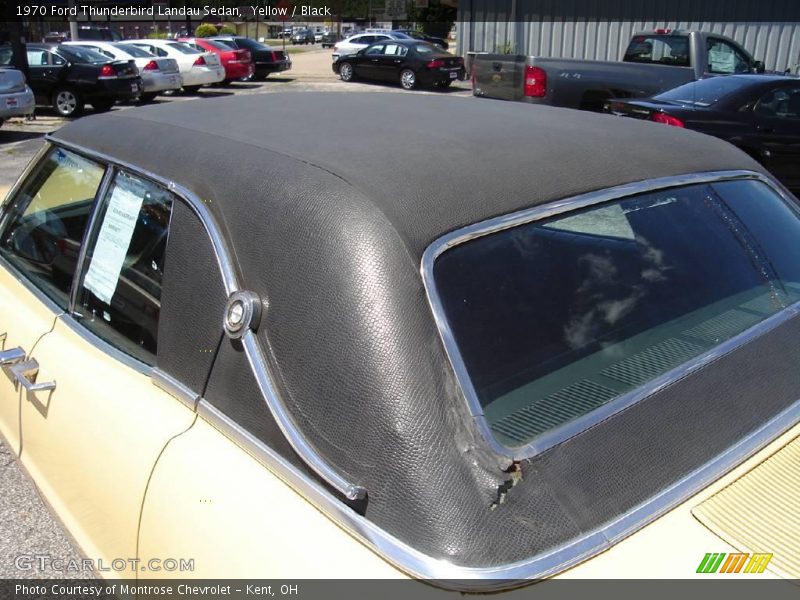 Yellow / Black 1970 Ford Thunderbird Landau Sedan