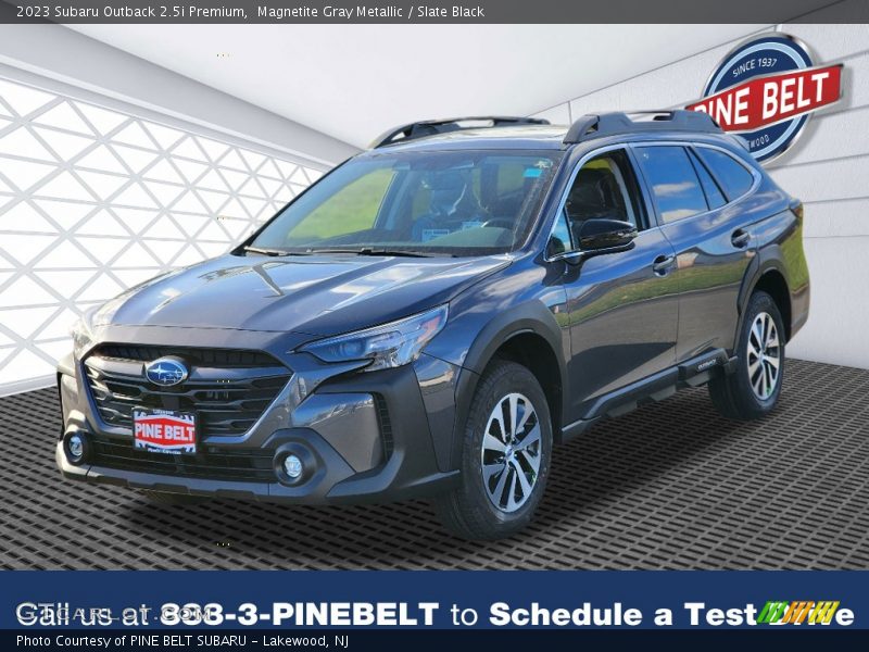 Magnetite Gray Metallic / Slate Black 2023 Subaru Outback 2.5i Premium