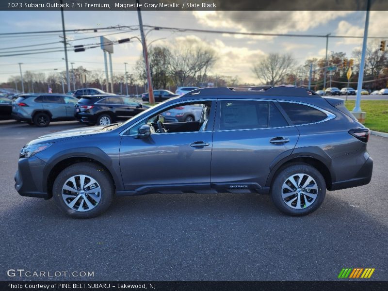 Magnetite Gray Metallic / Slate Black 2023 Subaru Outback 2.5i Premium