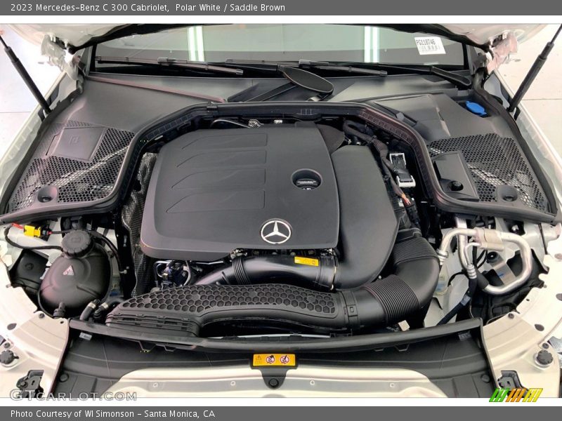  2023 C 300 Cabriolet Engine - 2.0 Liter Turbocharged DOHC 16-Valve VVT 4 Cylinder