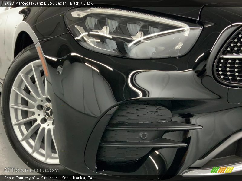 Black / Black 2023 Mercedes-Benz E 350 Sedan
