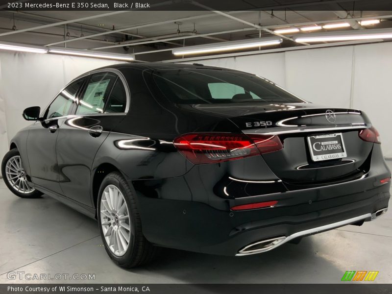Black / Black 2023 Mercedes-Benz E 350 Sedan