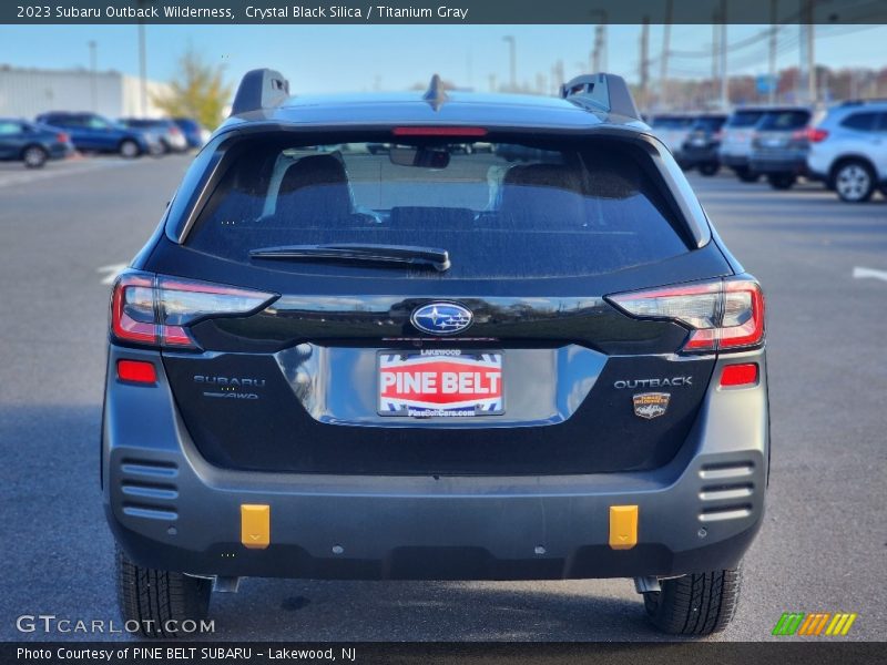 Crystal Black Silica / Titanium Gray 2023 Subaru Outback Wilderness