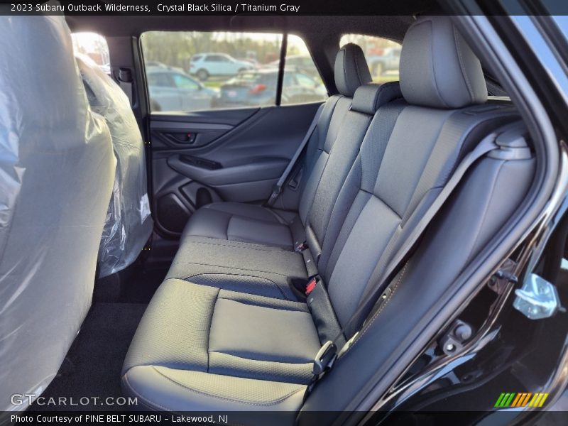 Rear Seat of 2023 Outback Wilderness