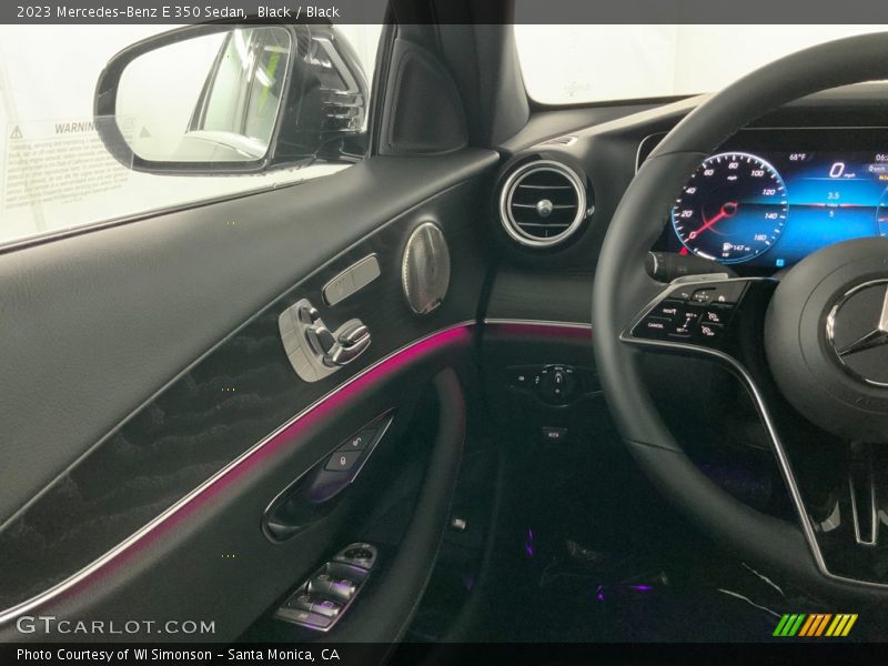 Black / Black 2023 Mercedes-Benz E 350 Sedan